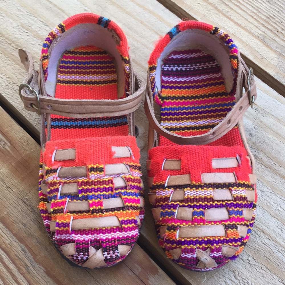 Mexican toddler shoes sandals size 6 US